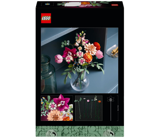 LEGO Botanicals 10342 Piękny bukiet różowych kwiatów - 1283648 - zdjęcie 7